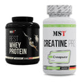 Muskelaufbau-Set: MST Best Whey Protein + MST Creatine Pro CREAPURE – alle enthaltenen Artikel