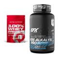Muskelaufbau-Set: Scitec 100% Whey Protein + EFX Kre-Alkalyn PRO – alle enthaltenen Artikel