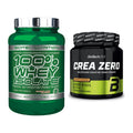 Muskelaufbau-Set: Scitec Whey Isolate + BioTech Crea Zero – alle enthaltenen Artikel