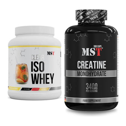 Muskelaufbau-Set: MST Iso Clear + MST Creatine Monohydrate – alle enthaltenen Artikel