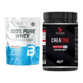 Muskelaufbau-Set: BioTech 100% Pure Whey + #GYMJUICE Creatine – alle enthaltenen Artikel