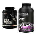 Muskelaufbau-Set: MST Best Whey Protein + EFX Kre-Alkalyn 3000 – alle enthaltenen Artikel
