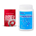 Muskelaufbau-Set: Scitec 100% Whey Protein + Megabol Total Creatine – alle enthaltenen Artikel