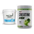 Muskelaufbau-Set: BioTech 100% Pure Whey + MST Creatine Kick – alle enthaltenen Artikel