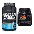 Muskelaufbau-Set: BioTech Micellar Casein + Olimp Creatine Xplode – alle enthaltenen Artikel