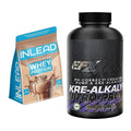 Muskelaufbau-Set: INLEAD Whey Protein + EFX Kre-Alkalyn PRO 120 – alle enthaltenen Artikel