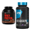 Muskelaufbau-Set: Body Attack 100% Whey Protein + EFX Kre-Alkalyn 3000 – alle enthaltenen Artikel