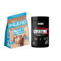 Muskelaufbau-Set: INLEAD Whey Protein + Weider Intense Pure Creatine – alle enthaltenen Artikel