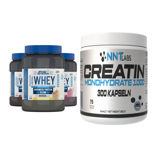 Muskelaufbau-Set: Applied Nutrition + NNT Creatin 1000 mg – alle enthaltenen Artikel