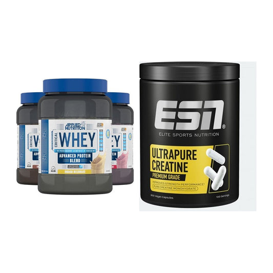 Muskelaufbau-Set: Applied Nutrition + ESN Ultrapure Creatine – alle enthaltenen Artikel