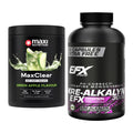 Muskelaufbau-Set: MaxiNutrition MaxClear + EFX Kre-Alkalyn 3000 – alle enthaltenen Artikel