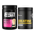 Muskelaufbau-Set: ESN Designer Whey + Dedicated Creatine – alle enthaltenen Artikel