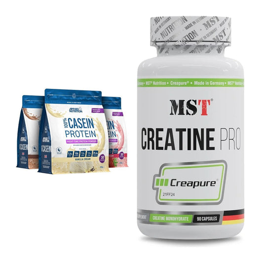 Muskelaufbau-Set: Applied Nutrition 100% + MST Creatine Pro – alle enthaltenen Artikel