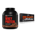 Muskelaufbau-Set: Body Attack 100% Whey + Olimp Kre Alkalyn 2500 – alle enthaltenen Artikel