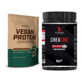 Muskelaufbau-Set: BioTech Vegan Protein + #GYMJUICE Creatine – alle enthaltenen Artikel