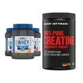 Muskelaufbau-Set: Applied Nutrition + Body Attack 100% Pure – alle enthaltenen Artikel