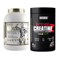 Muskelaufbau-Set: Kevin Levrone Gold Whey + Weider Intense Pure – alle enthaltenen Artikel