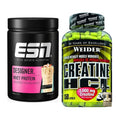 Muskelaufbau-Set: ESN Designer Whey + Weider Creatin HCL – alle enthaltenen Artikel