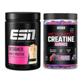 Muskelaufbau-Set: ESN Designer Whey + Weider Micronized – alle enthaltenen Artikel