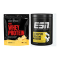 Muskelaufbau-Set: Body Attack 100% Whey + ESN Ultrapure Creatine – alle enthaltenen Artikel