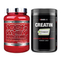 Muskelaufbau-Set: Scitec 100% Whey + Sinob Creatin CREAPURE – alle enthaltenen Artikel