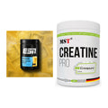Muskelaufbau-Set: ESN ISOCLEAR Whey Isolate + MST Creatin Pro CREAPURE – alle enthaltenen Artikel