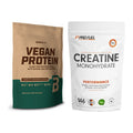 Muskelaufbau-Set: BioTech Vegan Protein + ProFuel Creatine – alle enthaltenen Artikel