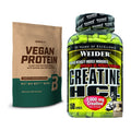 Muskelaufbau-Set: BioTech Vegan Protein + Weider Creatin HCL – alle enthaltenen Artikel