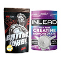 Muscle Building Set: Big Zone Battle Whey + INLEAD Creatine - περιλαμβάνονται όλα τα είδη