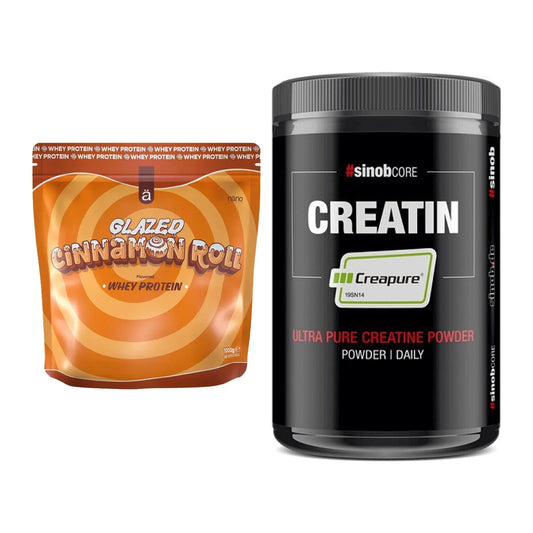 Muskelaufbau-Set: Nanosupps Whey Protein + Sinob Creatin CREAPURE – alle enthaltenen Artikel
