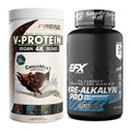 Muskelaufbau-Set: ProFuel V-PROTEIN vegan + EFX Kre-Alkalyn PRO – alle enthaltenen Artikel