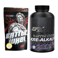Muskelaufbau-Set: Big Zone Battle Whey + EFX Kre-Alkalyn PRO 120 – alle enthaltenen Artikel
