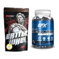 Muskelaufbau-Set: Big Zone Battle Whey + EFX Kre-Alkalyn Hardcore – alle enthaltenen Artikel