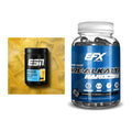 Muskelaufbau-Set: ESN ISOCLEAR Whey Isolate + EFX Kre-Alkalyn Hardcore – alle enthaltenen Artikel