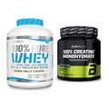 Muskelaufbau-Set: BioTech 100% Pure Whey + BioTech Creatine – alle enthaltenen Artikel