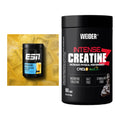 Muskelaufbau-Set: ESN ISOCLEAR Whey + Weider Intense Pure – alle enthaltenen Artikel