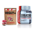 Muskelaufbau-Set: Sinob VEGGY + VEGAN + Nutrend Creatine – alle enthaltenen Artikel
