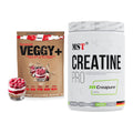 Muskelaufbau-Set: Sinob VEGGY + VEGAN + MST Creatin Pro CREAPURE – alle enthaltenen Artikel