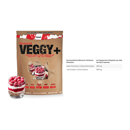 Muskelaufbau-Set: Sinob VEGGY + VEGAN + INLEAD Creatine – alle enthaltenen Artikel