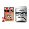 Muskelaufbau-Set: Sinob VEGGY + VEGAN PROTEIN + NNT Creatin 1000 mg – alle enthaltenen Artikel