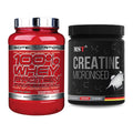 Muskelaufbau-Set: Scitec 100% Whey + MST Creatin Monohydrate – alle enthaltenen Artikel