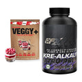 Muskelaufbau-Set: Sinob VEGGY + VEGAN + EFX Kre-Alkalyn PRO 120 – alle enthaltenen Artikel