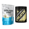 Muskelaufbau-Set: BioTech 100% Pure Whey 400g + Peak Creatin Powder – alle enthaltenen Artikel