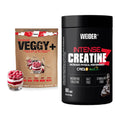 Muskelaufbau-Set: Sinob VEGGY + VEGAN + Weider Intense Pure – alle enthaltenen Artikel