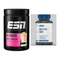 Muskelaufbau-Set: ESN Designer Whey + Applied Nutrition Creatine 3000 – alle enthaltenen Artikel