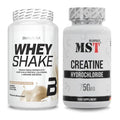 Muskelaufbau-Set: BioTech Whey Shake 1000g + MST Creatin HCL – alle enthaltenen Artikel
