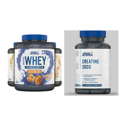 Muskelaufbau-Set: Applied Nutrition Critical Whey + 1 weitere – alle enthaltenen Artikel