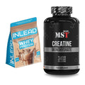 Muskelaufbau-Set: INLEAD Whey Protein + MST Creatine Monohydrate – alle enthaltenen Artikel