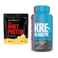 Muskelaufbau-Set: Body Attack 100% Whey + Nutrend Kre-Alkalyn – alle enthaltenen Artikel