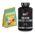 Muskelaufbau-Set: INLEAD Clear Whey Isolate + MST Creatine Monohydrate – alle enthaltenen Artikel